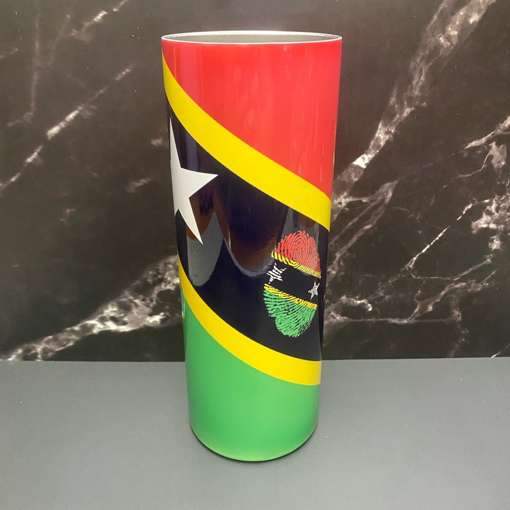 St. Kits & Nevis Flag 20oz Tumbler Cup